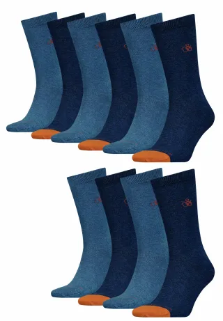 Scotch &amp; Soda Klassische Business Herrensocken im 10er Pack