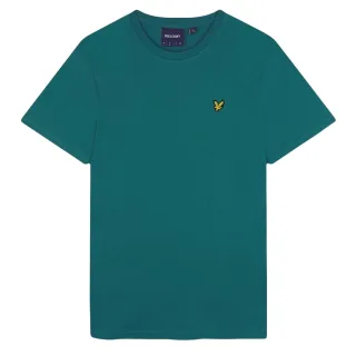 Lyle & Scott - T-Shirt Rundhalsausschnitt Unifarben für Herren (Grün)