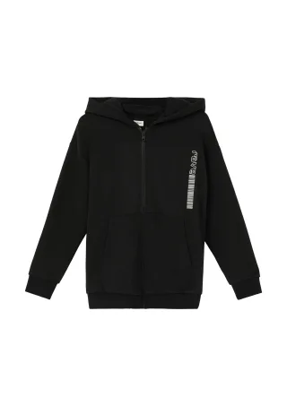 s.Oliver - Sweatshirt Jacke schwarz - Gr. - 152
