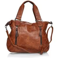 Harpa Henkeltasche ASTER (1-tlg), mit dekorativen Reißverschlussfächern auf der Vorderseite