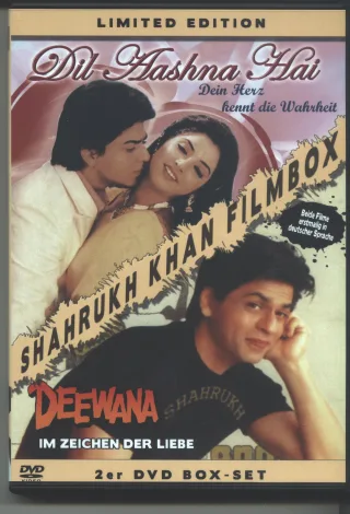 Shahrukh Khan Filmbox - Dil Aashna Hai (Dein Herz kennt die Wahrheit) / Deewana (Im Zeichen der Liebe)