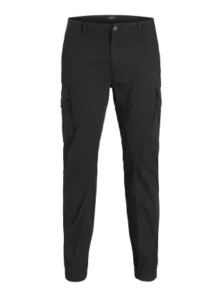 JACK&JONES - JPSTPAUL JJFLAKE CARGO NOOS PLS Black - Gr. - 42/32