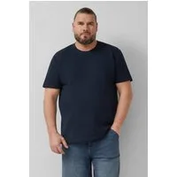 s.Oliver Kurzarmshirt T-Shirt Strukturiertes T-Shirt