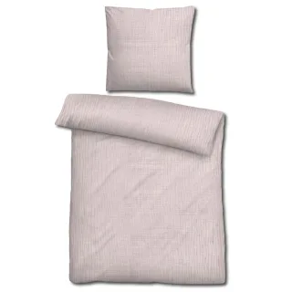 Sleezzz® Musselin Bettwäsche rosé 135 x 200 cm + 80 x 80 cm