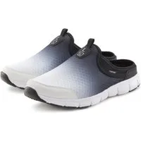 LASCANA Slip-On-Sneaker, Sneaker Halbschuh, Freizeitschuh, Sabot, Clogs aus leichtem Mesh-Material