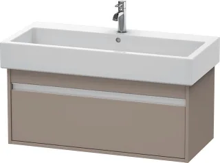 Duravit Ketho Waschtischunterbau wandhängend Basalt Matt 950x440x410 mm - KT668804343 KT668804343