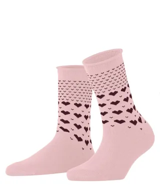 ESPRIT socks & tights - Esprit Warming Hearts Damen flamingo - Gr. - 36.5