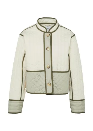 comma - Outdoor-Jacke creme|olive - Gr. - XS