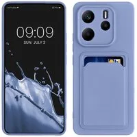 kwmobile Smartphone-Hülle Hülle für Xiaomi Redmi Note 14 4G (Nicht für 5G), Handyhülle mit Fach für Karten - Handy Cover Case