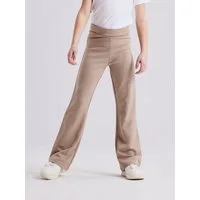 Name It Jerseyhose NKFFRIKKALI für Mädchen mit ausgestelltem Bein und Viskose unifarben, casual, ausgestellt, Viskosemix, ohne Kragen