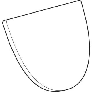 Geberit Visit Urinal-Deckel, 571155000