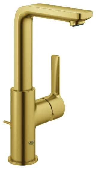 GROHE Einhand-Waschtischbatterie Lineare, 23296_1 L-Size cool sunrise gebürstet, 23296GN1 23296GN1