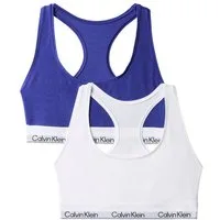 Calvin Klein Underwear Bralette BRALETTE 2PK (Packung, 2er-Pack) Körpernahe Passform mit elastischem Bund
