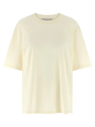 Ami Paris Beiges Baumwoll-T-Shirt