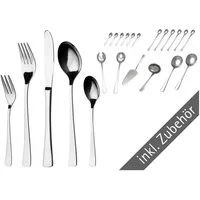 GRÄWE Besteck-Set GRÄWE Tafelbesteck 48-tlg., für 6 Personen, Serie Würzburg, Edelstahl 18/0