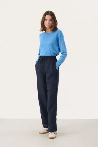 Casual Hose Casual fit After Midnight blue