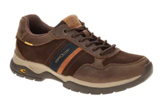 camel active Herrenschuhe BUD TWO coffee/blue Nubuck Leder bequeme Schn?r Hal...