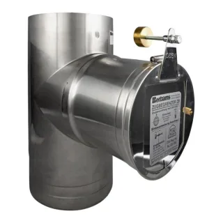 Bertrams Zugbegrenzer 16ZBT-VA130 Ø 130 mm, in T-Stück