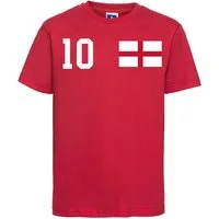 Youth Designz T-Shirt England Kinder T-Shirt im Fußball Trikot Look mit trendigem Motiv