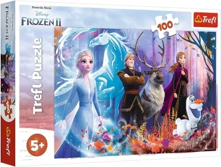 Trefl Puzzle - Disney Frozen II: Die Magie des eisigen Landes [100 Teile]