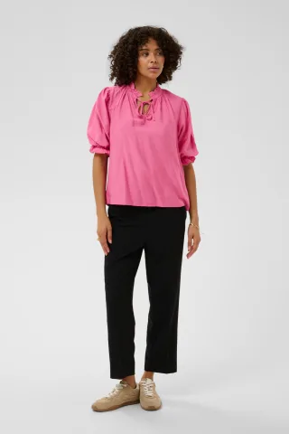 Kurzarm-Bluse KAlufia Kurzarm-Bluse Loose fit
