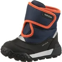 Geox B TREKKYUP BOY B ABX Winterstiefel Snowboots, Klettschuh mit Warmfutter, Größenschablone zum Download