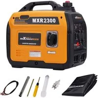 maXpeedingrods Stromerzeuger MXR2300, 2,3 in kW, (1-tlg), 18,5kg Inverter Benzingenerator für Camping Stromversorgung
