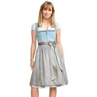 Krüger Madl Dirndl Krüger MADL Dirndl 'Emmeline' 415769, Hellblau 60