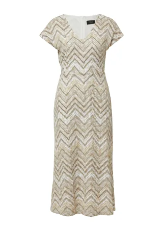 s.Oliver BLACK LABEL - Kleid beige - Gr. - 36