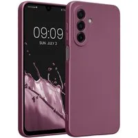 kwmobile Smartphone-Hülle Handyhülle für Samsung Galaxy A17 4G / 5G Hülle, weiche Silikon Case metallisch schimmernd - Schutzhülle Cover
