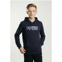 PUMA Kapuzensweatshirt ESS LOGO LAB STORY 2 HOODIE TR B für Jugendliche, mit Kapuze, mit Kängurutasche, Regular Fit