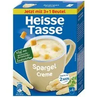 Heisse Tasse Fertiggericht Spargel Creme, 4 Beutel