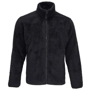 SOLS Unisex Erwachsene Finch Fluffy Jacket (Carbon Grey)