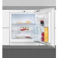 exquisit Einbaukühlschrank UKS140-V-FE-010D, 81,8 cm hoch, 59,5 cm breit, Ideal zum Unterbauen in die Küchenzeile für kleine Küchen, Büroküchen