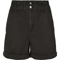 URBAN CLASSICS Stoffhose Urban Classics Damen Ladies Paperbag Shorts (1-tlg)