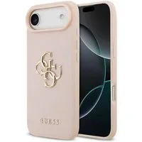 Guess Backcover Guess Big 4G Logo Hülle Grained Apple iPhone Air - Rosa