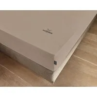 Sansibar Sylt Spannbettlaken Spannbettlaken "Sansibar Jersey Bettlaken“ Premium Qualität, Gummizug: rundum, mit hochwertigem Sansibar Logo-Druck, Fähnchen am Steg, Rundumgummizug