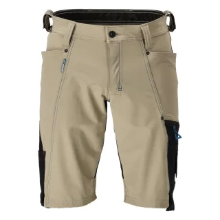 MASCOT Shorts ADVANCED Hellkhaki / Schwarz 43 - 23149-311-5509-C43