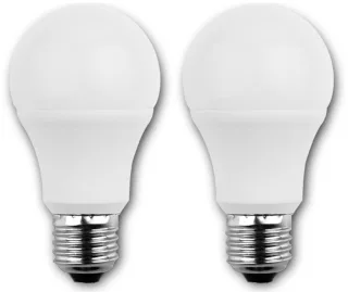 BLULAXA LED-Lampe A60, E27, 10 W, 1055 lm, 2700 K, 2 Stück