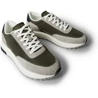 Calvin Klein LOW TOP LACE UP REPREVE MIX Plateausneaker Schnürschuh, Halbschuh, Freizeitschuh mit Profilsohle