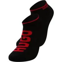 HUGO Sneakersocken 3P AS LOGO CC (3-Paar) mit Logodetails