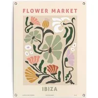 Reinders! Poster Flower Market, Outdoor für Garten oder Balkon