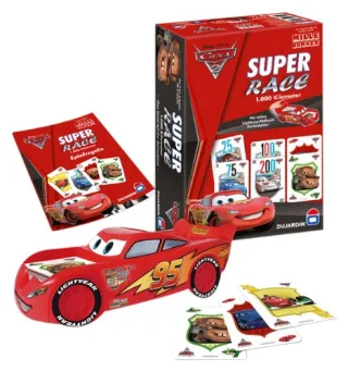 Winning Moves 80312 - Disney Cars 2: 1000 Kilometer - Kartenspiel Klassik