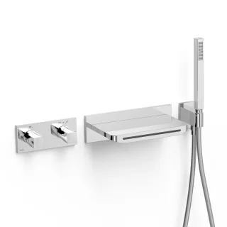 Tres Bausatz 2 Wege Thermostat Unterputz B system für Wanne und Dusche , 30725207 30725207