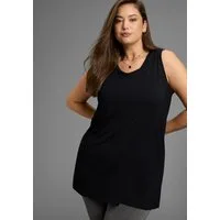 Laura Scott CURVE Longtop Große Größen aus fließendem Jersey mit lockerem Schnitt