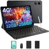 DOOGEE TABG6MAX 13.4'' Android 16 11000mAh 256GB mit Tastatur/Stift/Maus Tablet (13.4", 256 GB, Android 16, 4G, 13MP+8MP, Android 16, SIM-Karten-Support, FHD+ 90Hz)