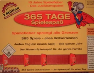 365 Tage Spielespass - Jubiläumspaket 10 Jahre Spielfieber -