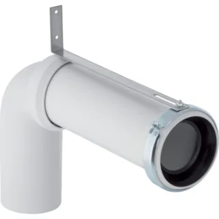 Geberit Anschluss-Set zu WC mit Abgangsbogen Stutzen und Befestigungswinkel 152647001