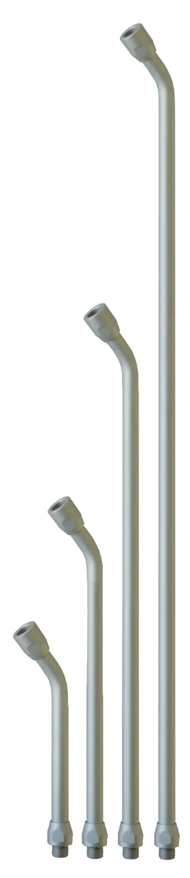 ELMAG Verlängerung gebogen, 300 mm (Alu eloxiert) - 32525