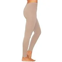 YESET Leggings Thermo Leggings lang Hose Damen Fleece Gamaschen beige S-34